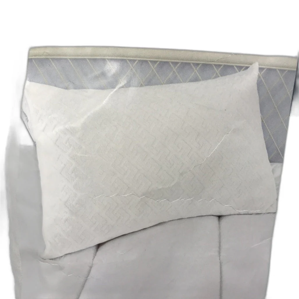 Kirkton House 2pc 48cmx74cm White Knitted Cooling Pillow Protector NEW - Image 2