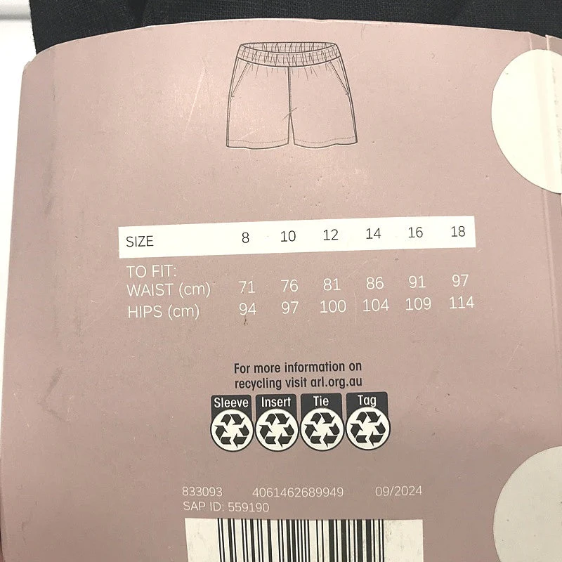 Serra Women's Relaxed Fit Linen Blend Shorts with Side Slant Pockets NEW - Image 39