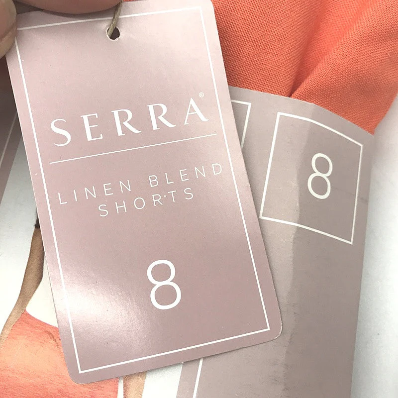 Serra Women's Relaxed Fit Linen Blend Shorts with Side Slant Pockets NEW - Image 63