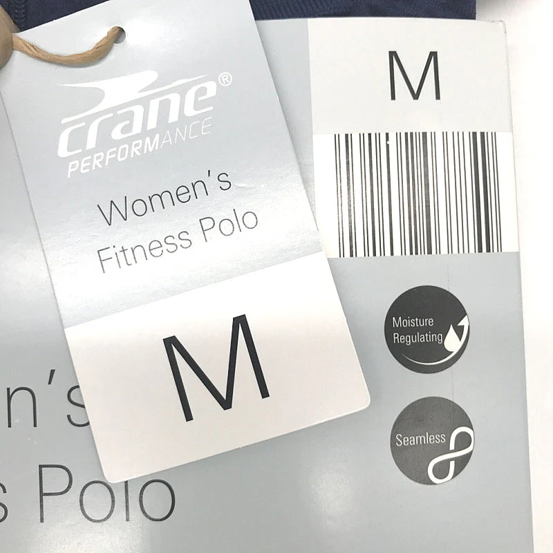 Crane Performance Seamless Moisture Regulating Women's Fitness Polo NEW - Image 6