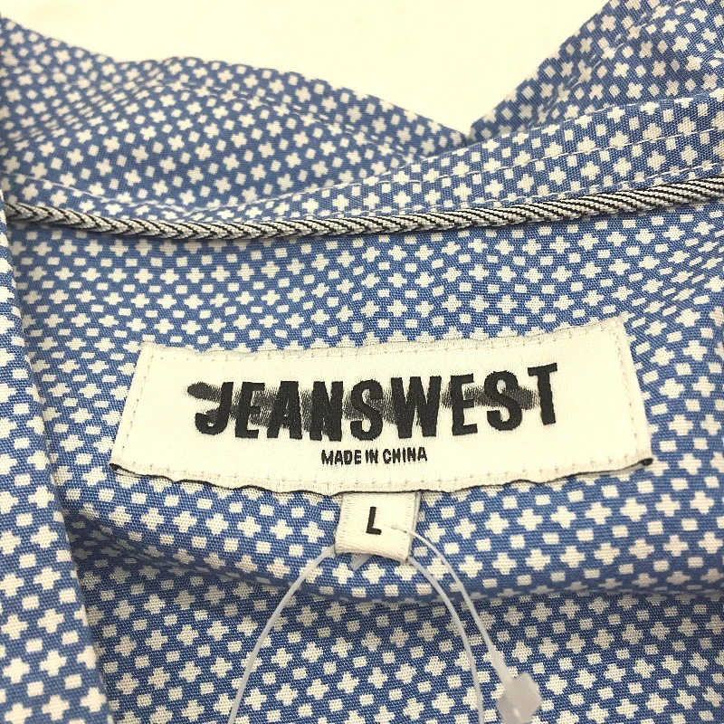 Jeanswest 2 Pack White And Blue Cotton Blend L/S Casual Shirts Mens Size L NEW - Image 6