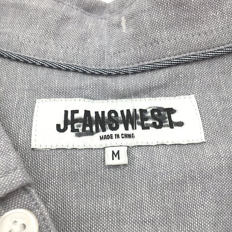 Jeanswest 2 Pack Navy And Silver Cotton Blend S/S Casual Shirts Mens Size M NEW - Image 6