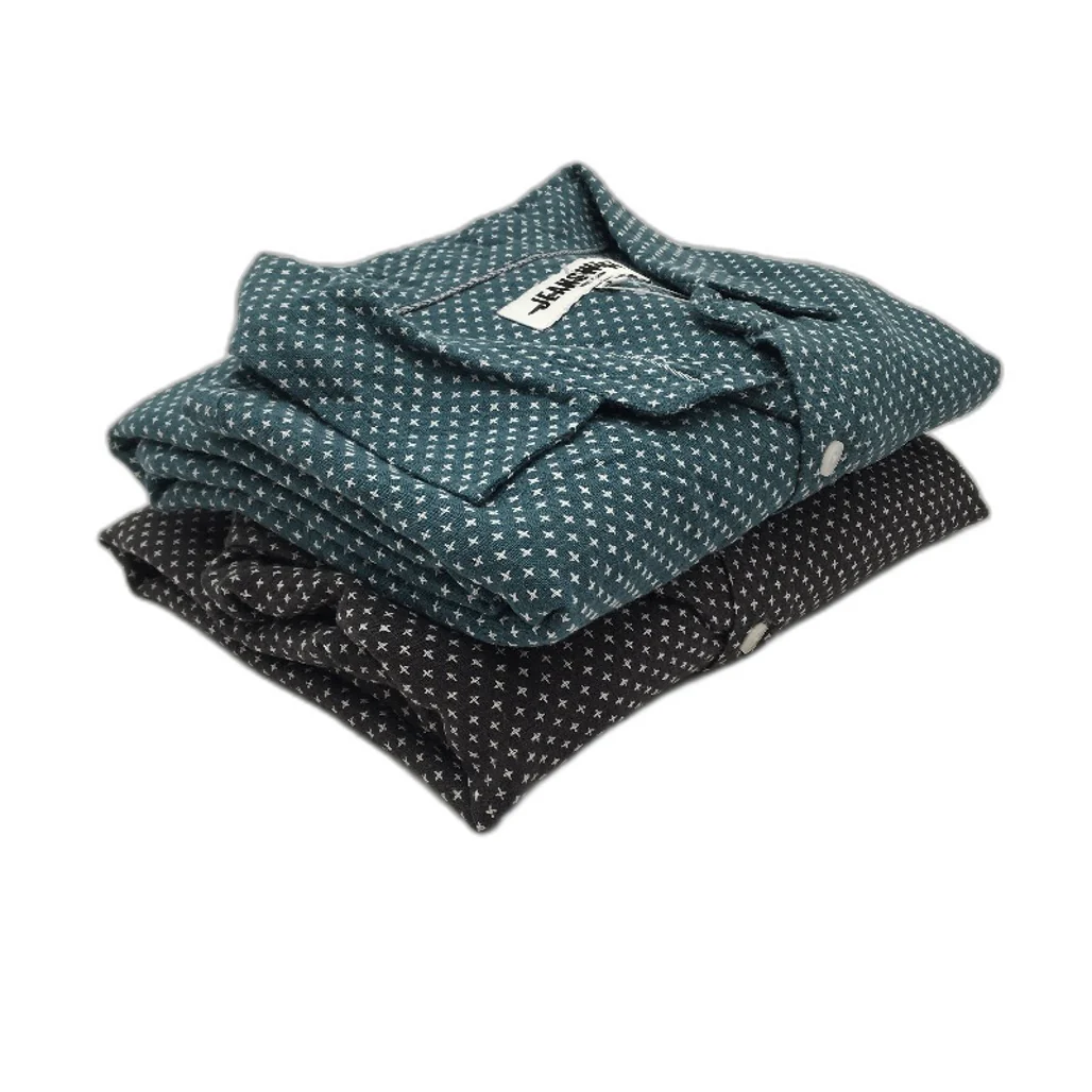 Jeanswest 2 Pack Charcoal & Green Cotton Linen S/S Casual Shirts Mens Size L NEW - Image 2