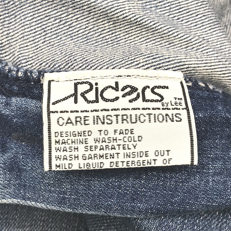 Riders by Lee Hi Rider Blue Designed to Fade Denim Jeans Ladies Size 9 DEMO - Image 8