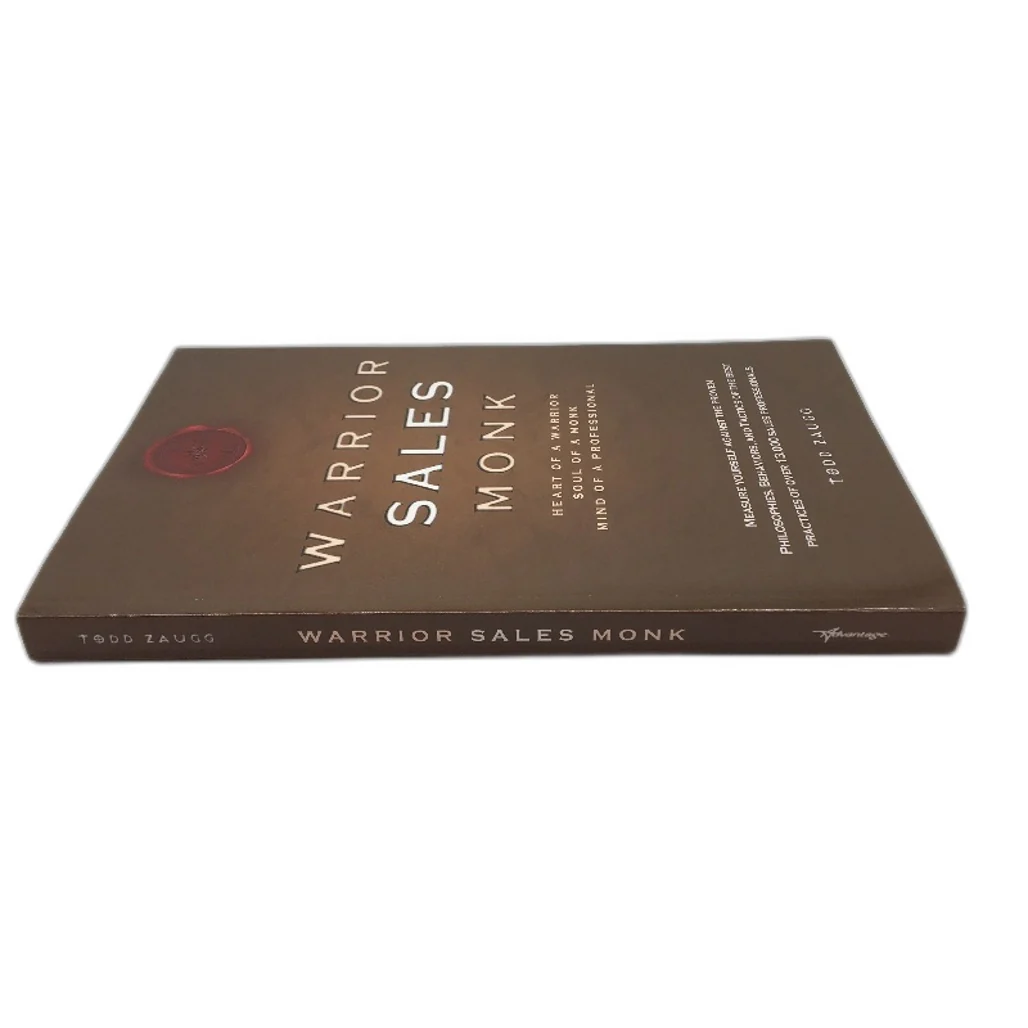 Warrior Sales Monk Sales Professional Self Help Book by Todd Zaugg NEW - Image 3