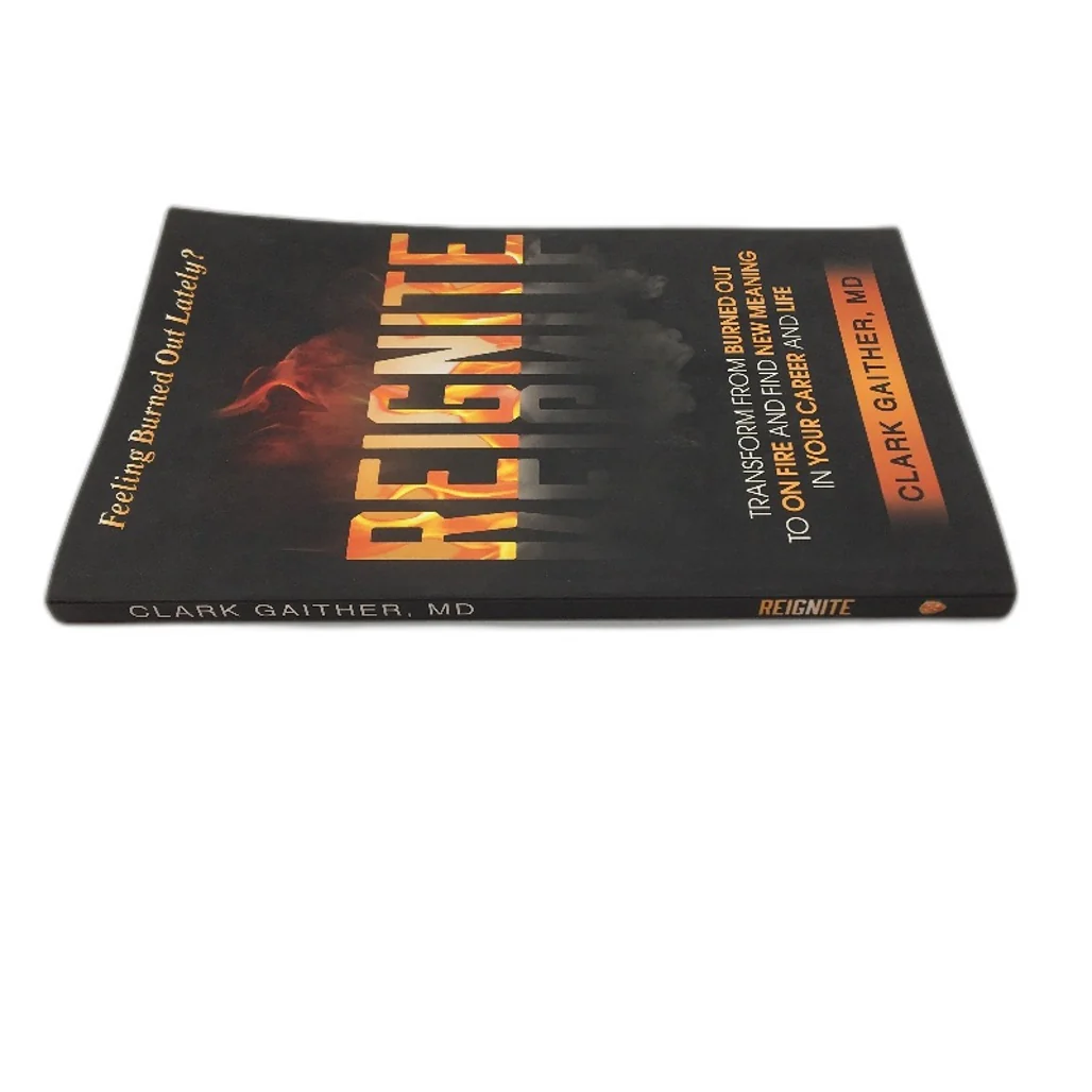Reignite - Career & Life Meaning Self Help Book by Clark Gaither MD NEW - Image 3