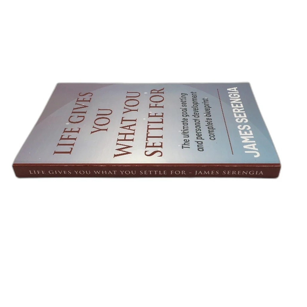 Life Gives You What You Settle For Self Help Book by James Serengia NEW - Image 3