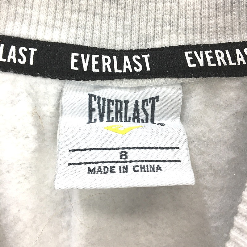 Everlast Womens Grey Marle Front Print Cropped Athletic Jumper Size Small - Image 3