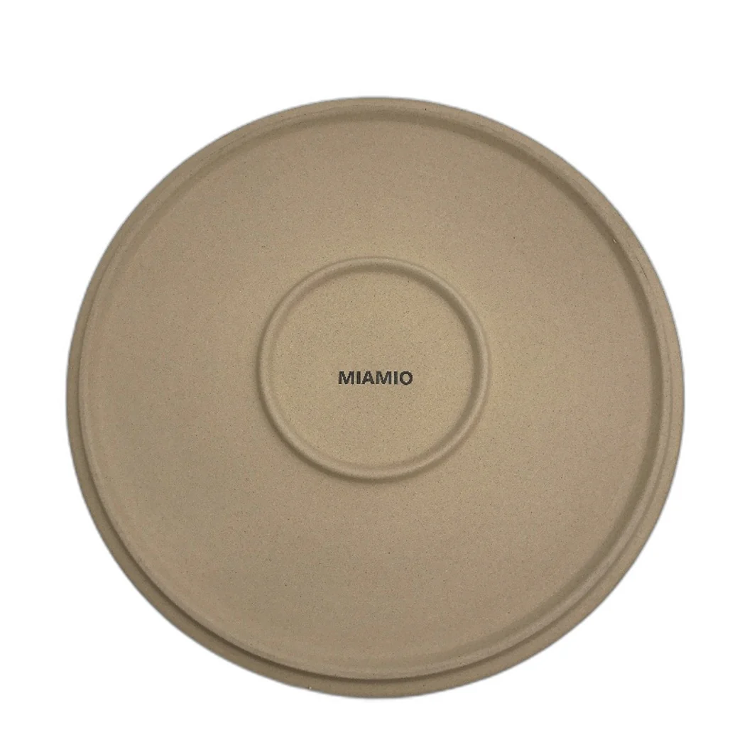 MIAMIO Sierra 4PK 21CM Beige Matte Plate Stoneware Dishwasher Microwave Safe NEW - Image 3