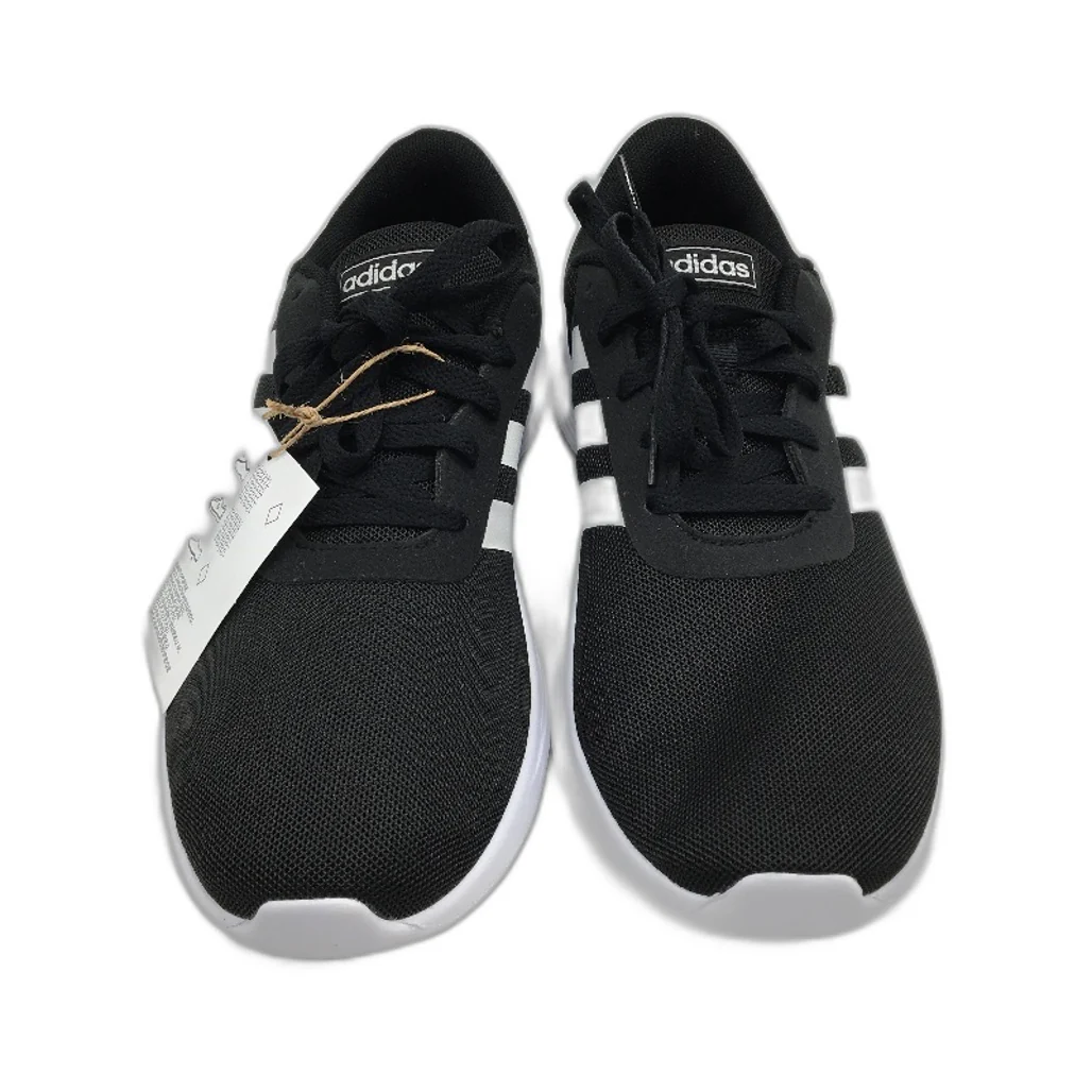 Adidas Black White Lite Racer 2.0 EG3283 Running Sneakers Mens Size US 9 NEW - Image 2