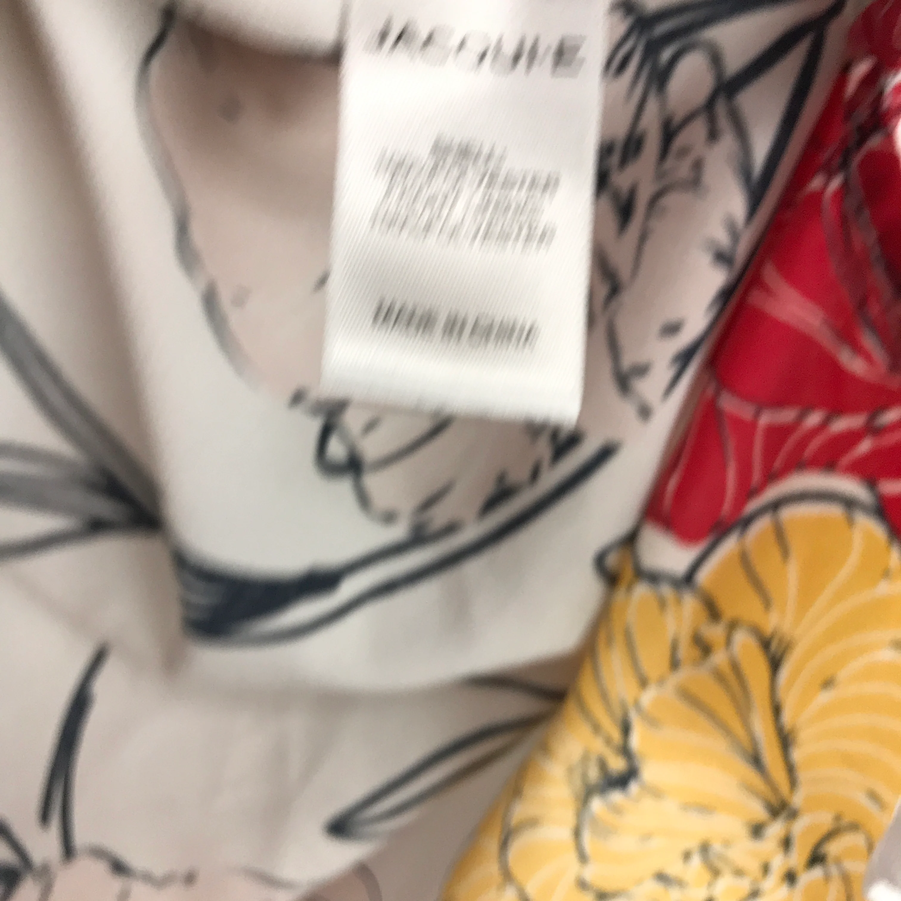 Jacqui E Warm Florals Short Sleeve White V Neck Blouse Ladies Size AU 16 - Image 4