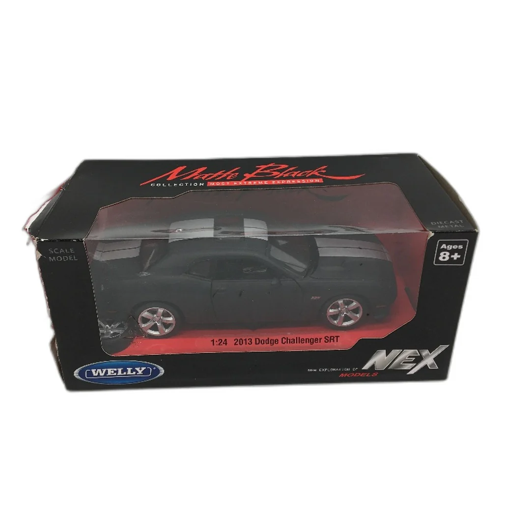 MSZ Welly 1:12 Scale Honda CB400X and 1:24 2013 Dodge Challenger Model Car NEW - Image 2