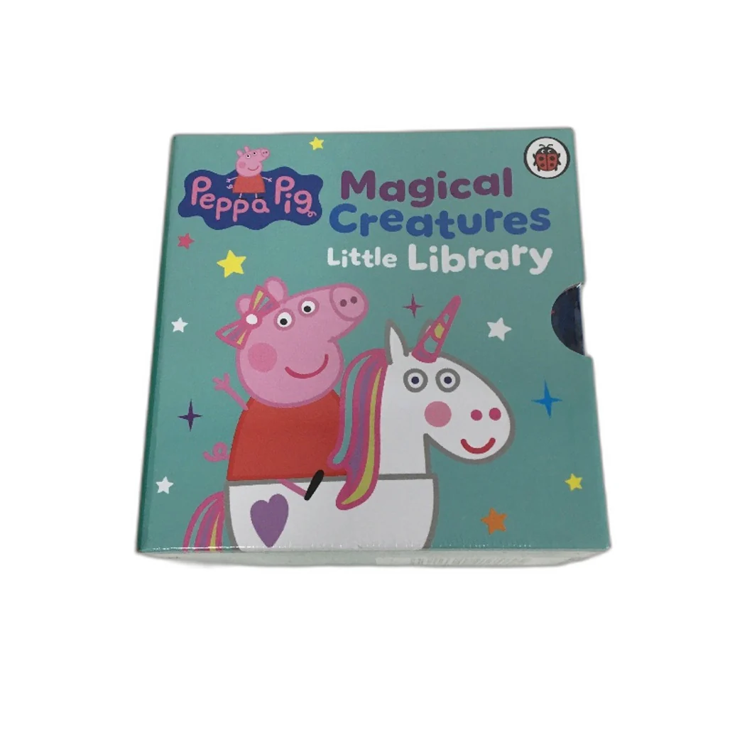 Kids Book Bundle Peppa Pig Magical Creature Little Library & Hide N Seek Pig NEW - Image 5
