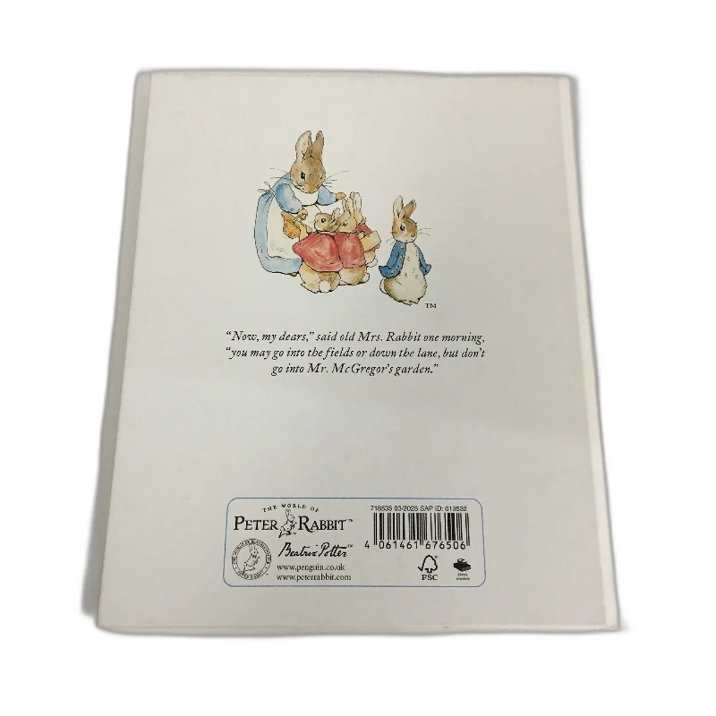 Peter Rabbit 2Pack Kids Book Set Tale & Happy Easter Peter Touch & Feel Book NEW - Image 3