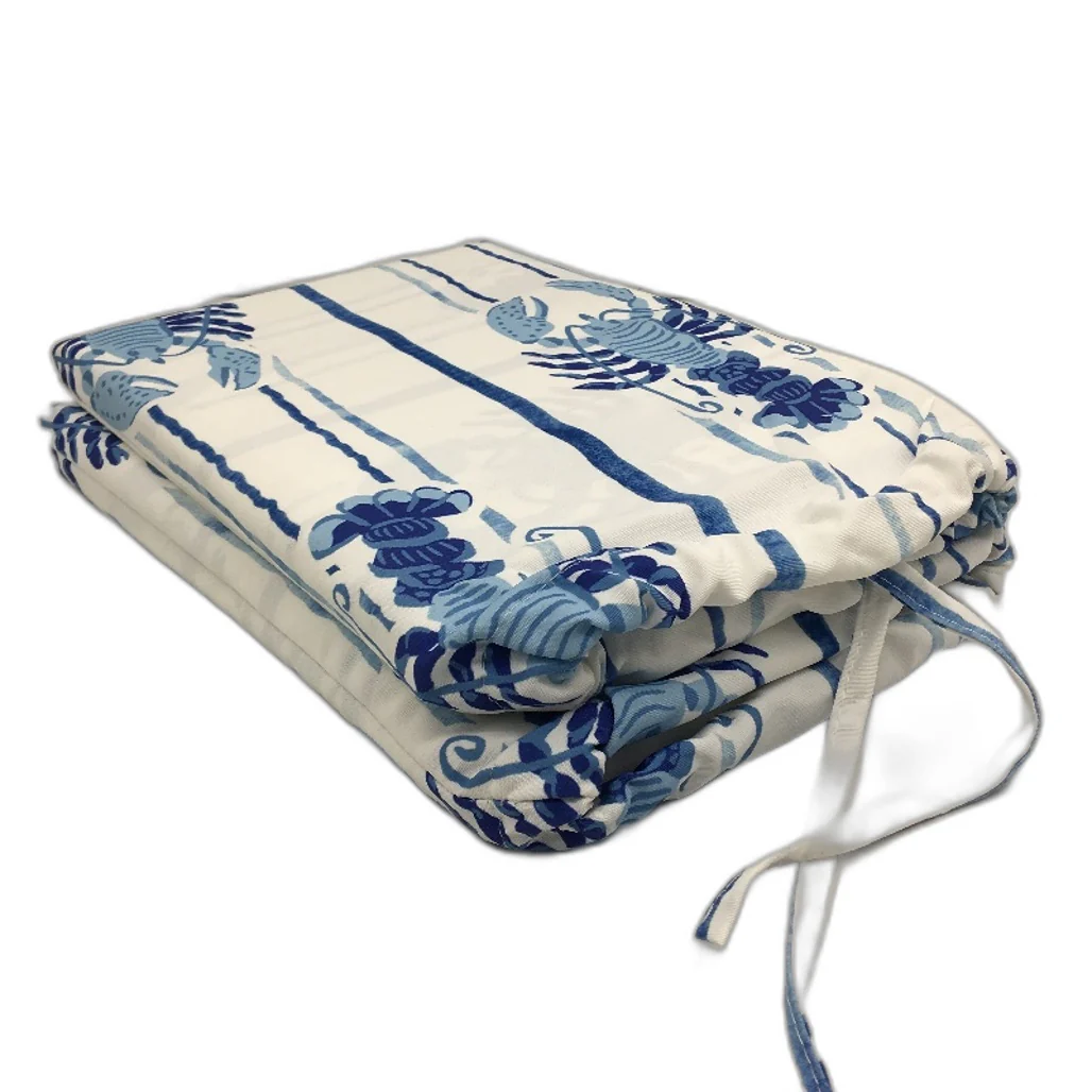 Peppertree 2x Cotton White Blue Lobster Theme Rectangle 130x178cm Tablecloth NEW - Image 2