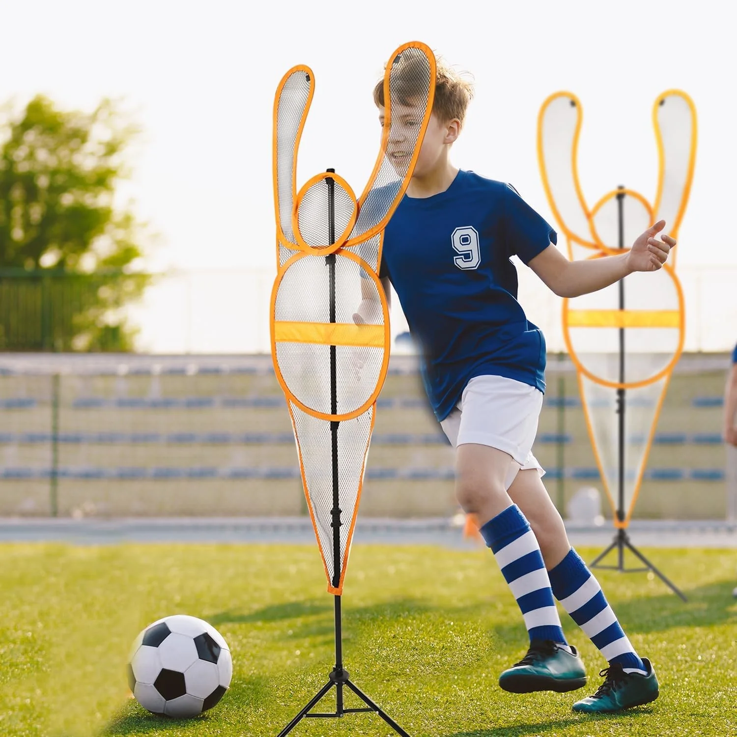 MR Dummy Defender Portable Height Adjustable Training Mannequin for Sports - Image 8