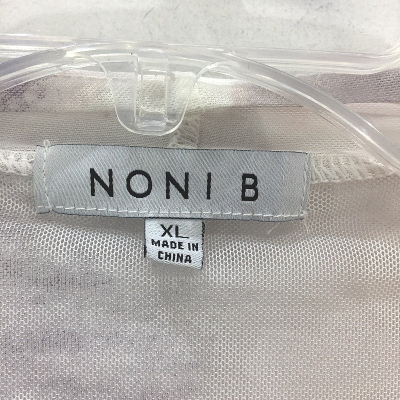 Noni B Sheer Lightweight 3/4 Sleeve Drape Cardigan Stretch Top Ladies Size XL - Image 3