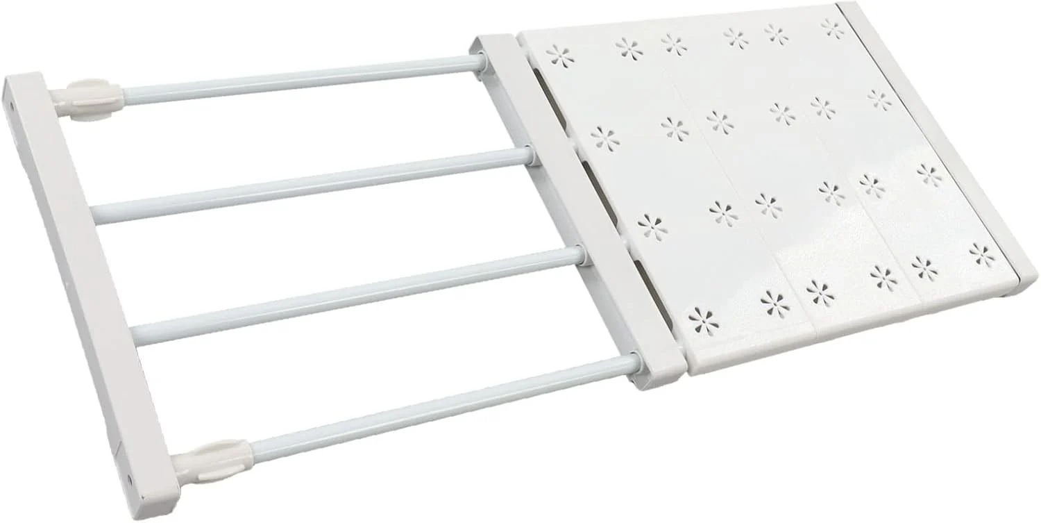 Tension Shelf Organizer for Closets No Drilling Expandable 38-55cm - Image 5