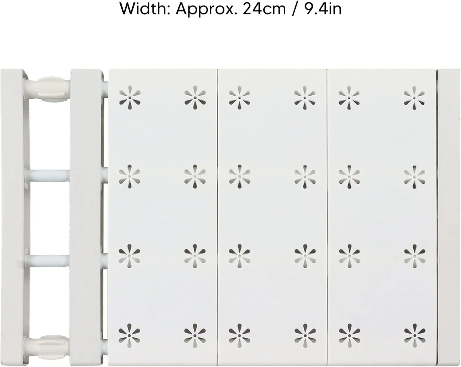Tension Shelf Organizer for Closets No Drilling Expandable 38-55cm - Image 7