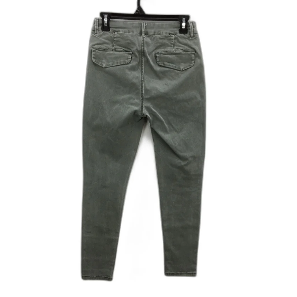 Decjuba Skinny Tapered Grey Cotton High Rise Denim Jeans Ladies Size AU 8 - Image 2