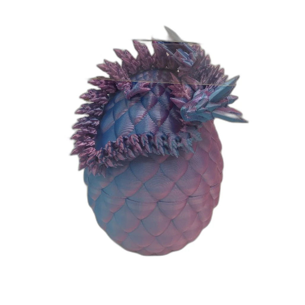 3D Printed Chromatic Multicoloured Dragon & Fidgets Artwork 9 Piece Pack NEW - Image 6