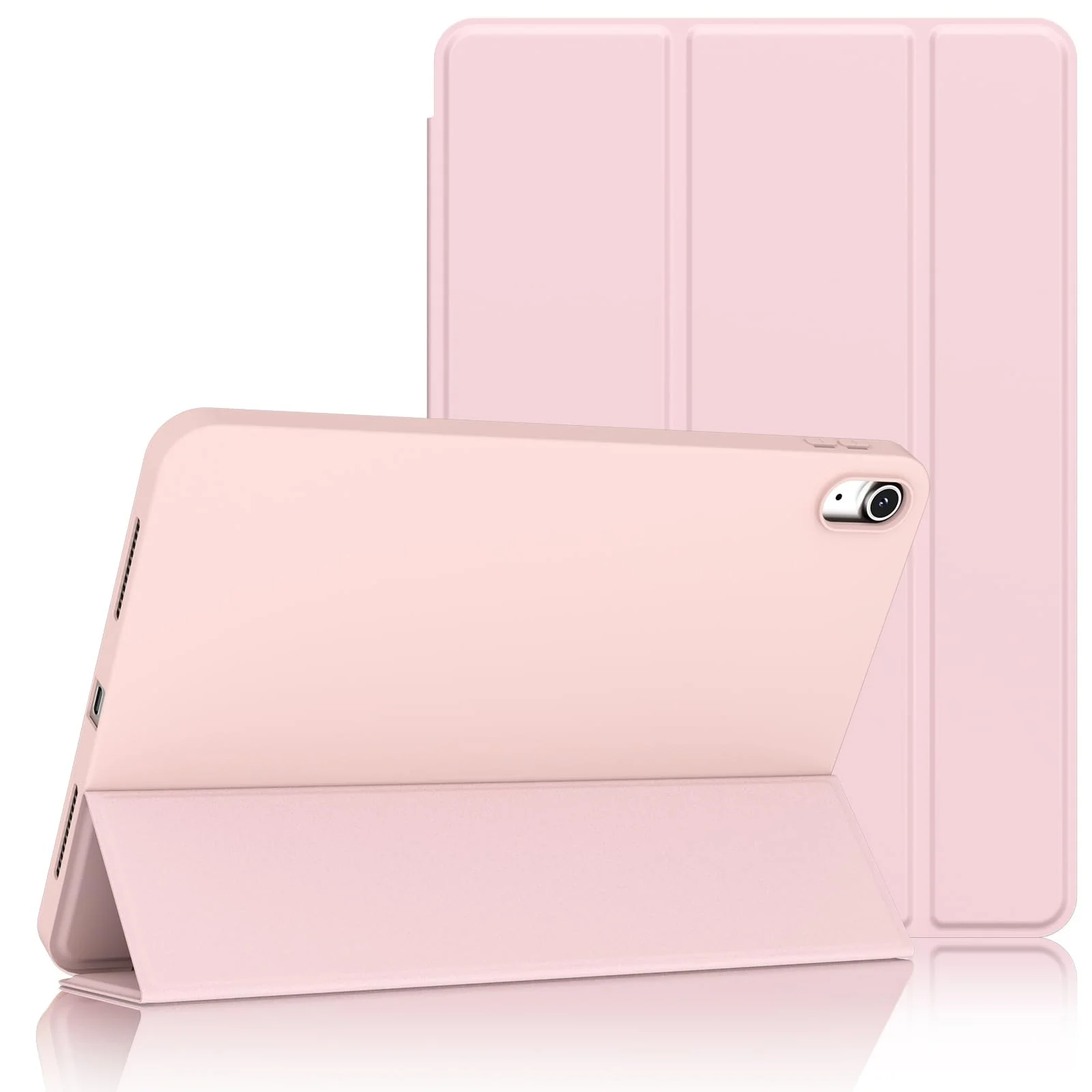 Meliya Slim Hard Shockproof Case for iPad 11" & 10.9" 2022 Pink