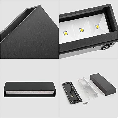 DAWALIGHT Modern Waterproof Outdoor Wall Lights for Garden Landscape - Image 6
