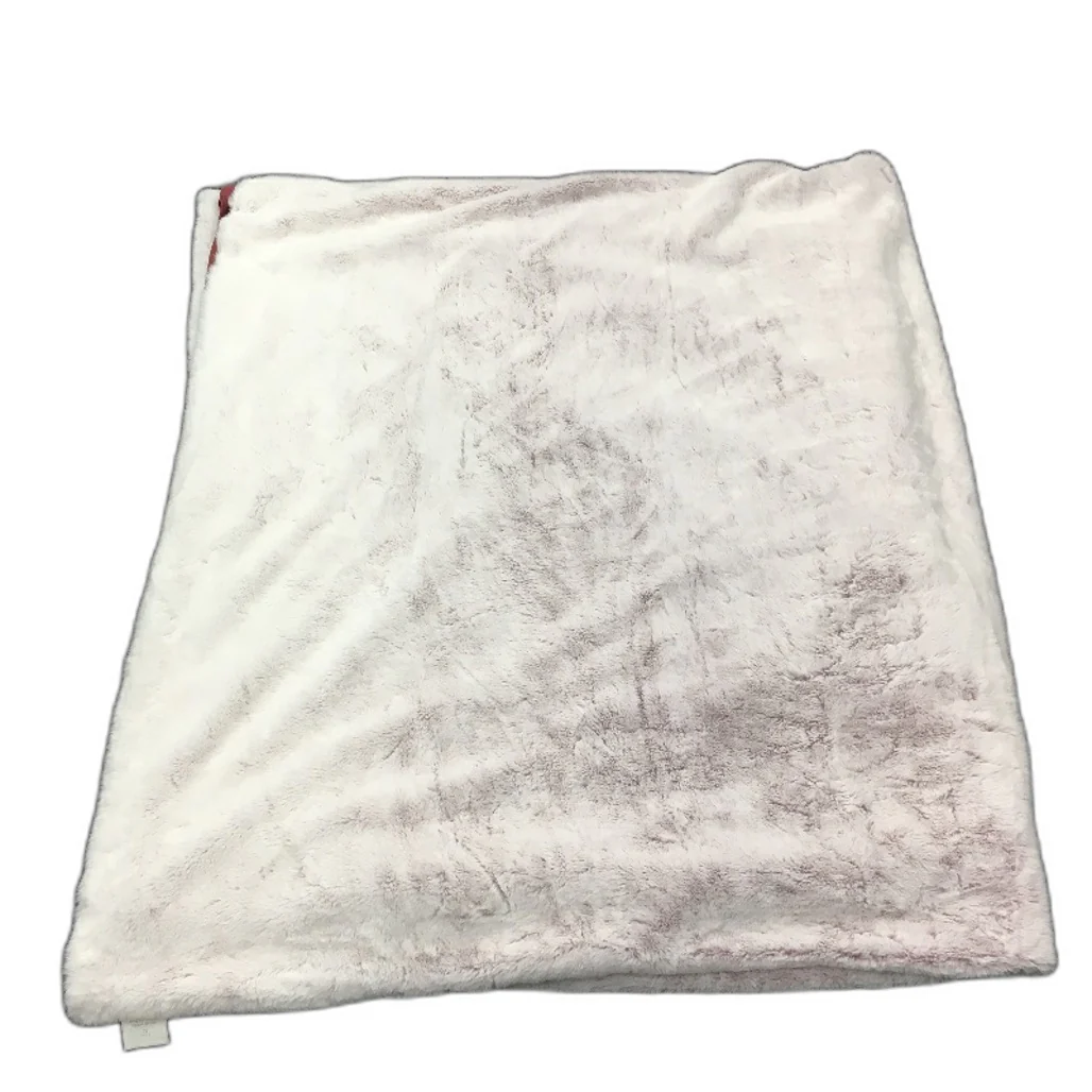 Target Home Bree Faux Mink Super Soft Merlot Throw Fits Queen/King 250x230cm NEW - Image 2