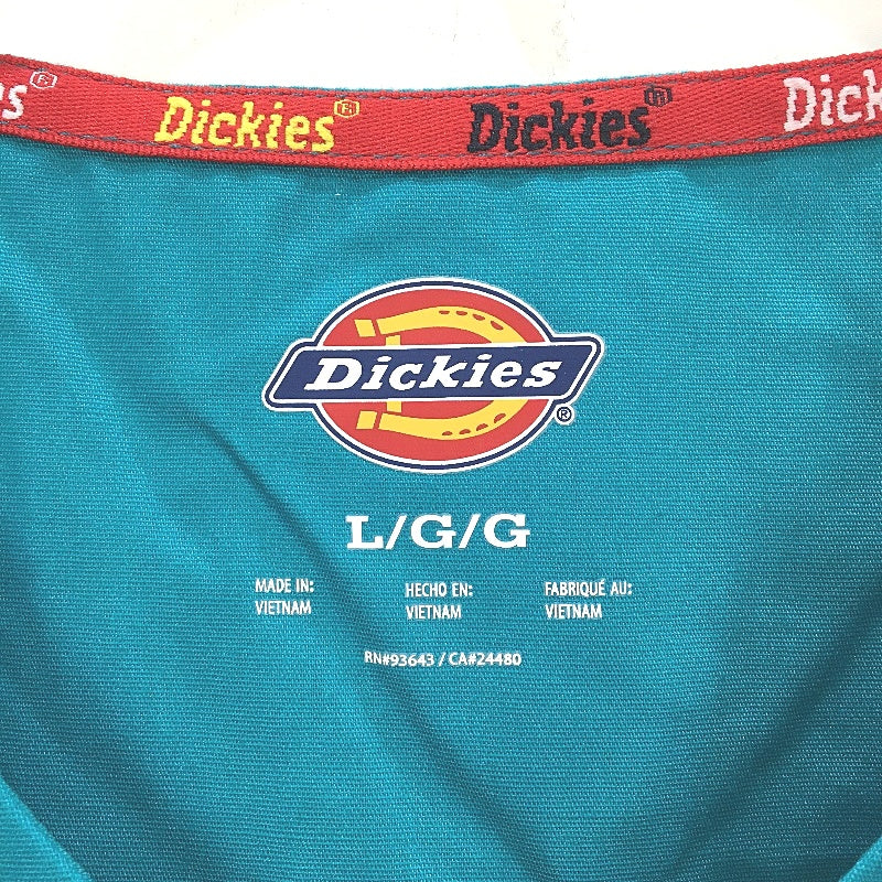 Dickies Women's EDS Signature V-Neck Top Multiple Patch Pockets Size L NEW - Image 4