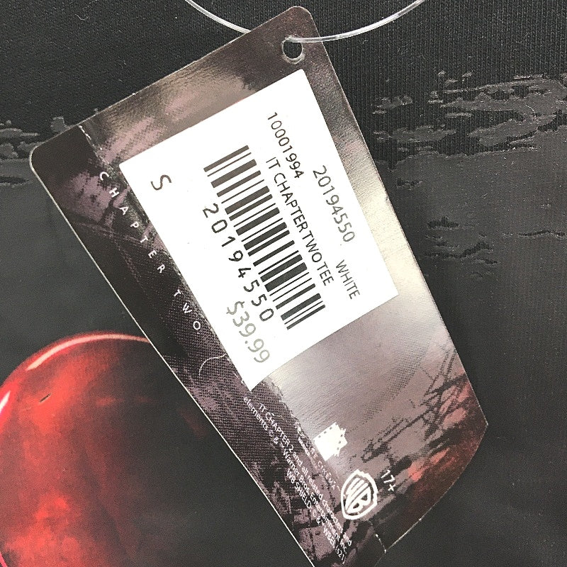 Warner Brothers 'IT' Chapter Two Black Large Print Cotton T-Shirt Mens Sze S NEW - Image 3