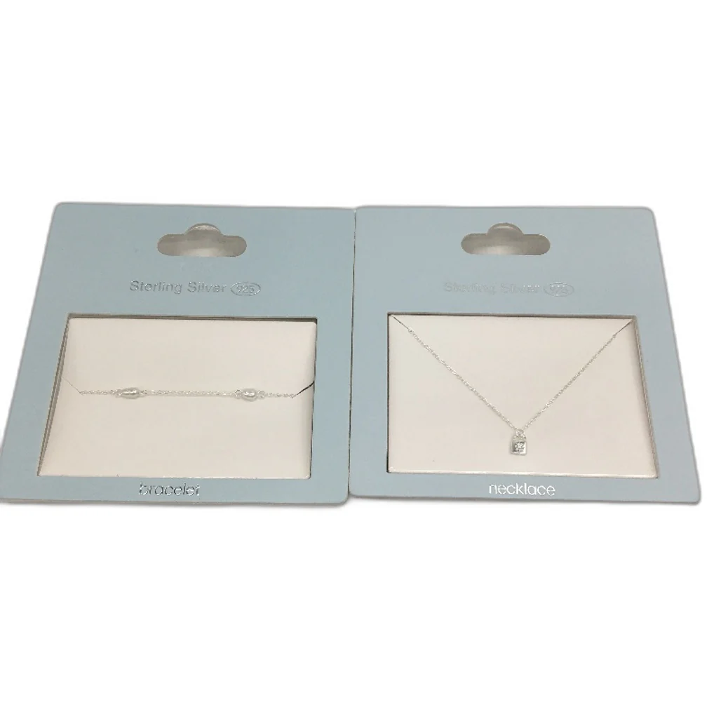 BULK PACK 8Pc Necklace Bracelet & Earring Sterling Silver 925 Jewellery Pack NEW - Image 3