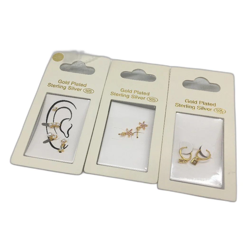 Sterling Silver 925 Gold Plated Necklace Bracelet & Earring 8Piece Jewellery NEW - Image 2