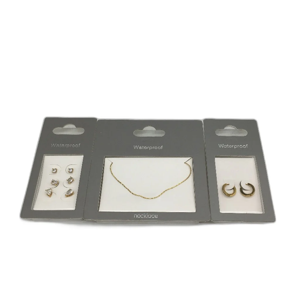 BULK PACK 10 Piece Assorted Waterproof Stainless Steel Gold Plate Jewellery NEW - Image 3