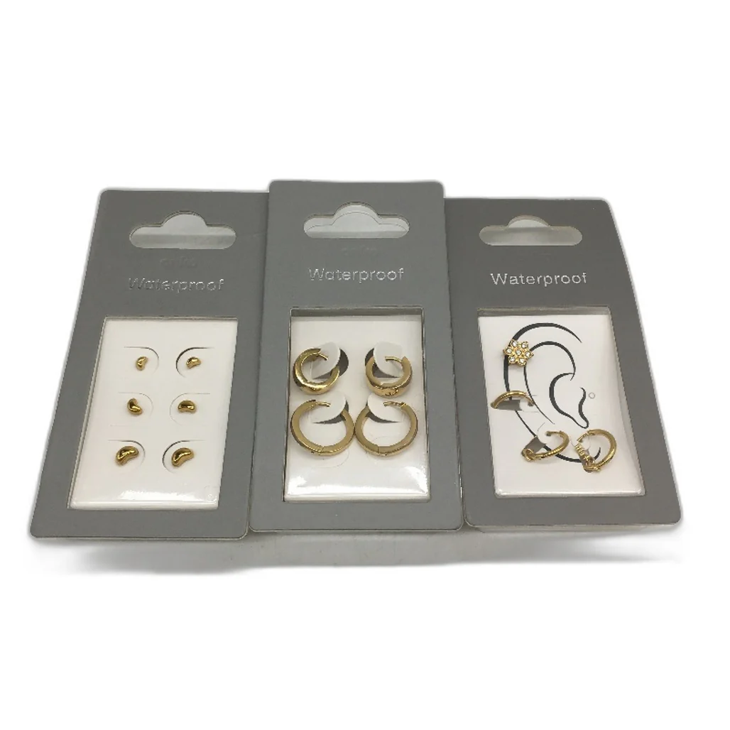 BULK Necklace Earring 10Pce Waterproof Stainless Steel Gold Plated Jewellery NEW - Image 3