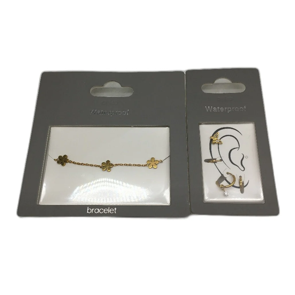 BULK Necklace Earring 10Pce Waterproof Stainless Steel Gold Plated Jewellery NEW - Image 4