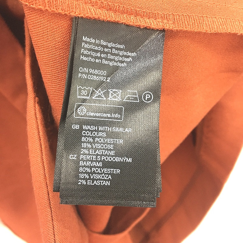 H&M Rusty Brown Lightweight Open Blazer Jacket Ladies Size EU 40 US10 - Image 4