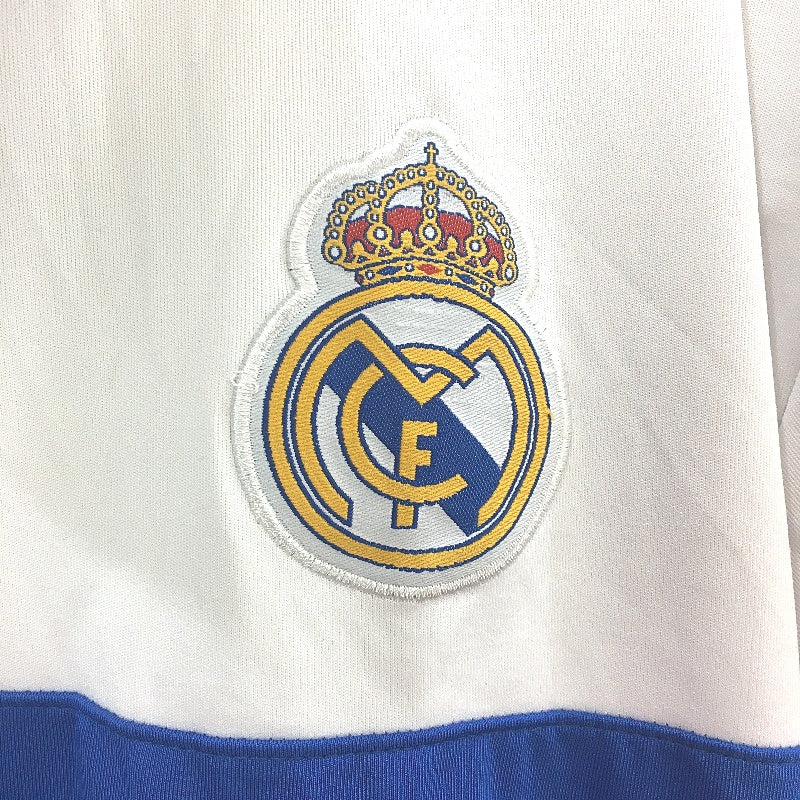 Adidas Real Madrid Football Club Lightweight Zip Up Jumper Mens Size Medium - Image 4