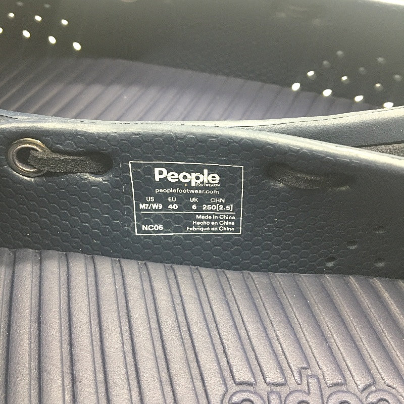 People Footwear Mariner Blue Waterproof Slip-On EVA Boat Shoes Unisex M7 L9 NEW - Image 3
