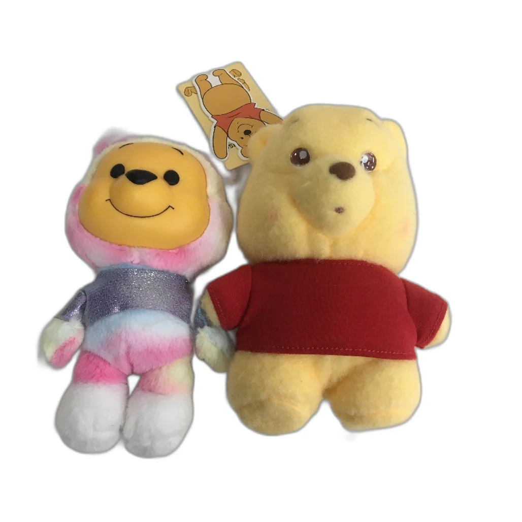 Disney Winnie The Pooh 4 Pack Pooh Bear Stuffed Toys Varios Sizes & Styles NEW - Image 2