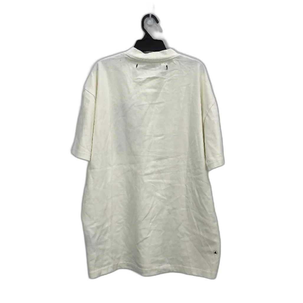 blacknoise whiterain 'Killie' White Cotton Short Sleeve Tshirt Unisex Size M - Image 2