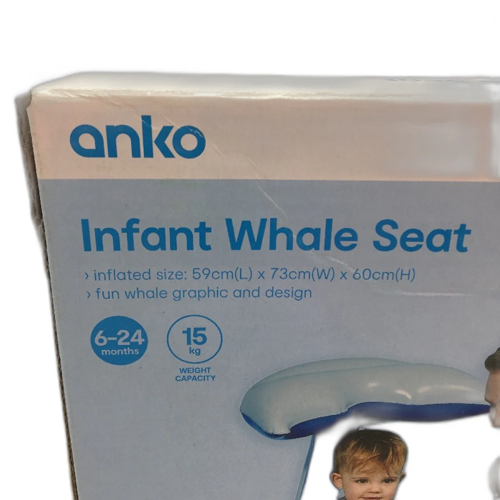 2 Pack Infant Whale Seat & Pool Volleyball Set Swimming Activities Bundle NEW - Image 3