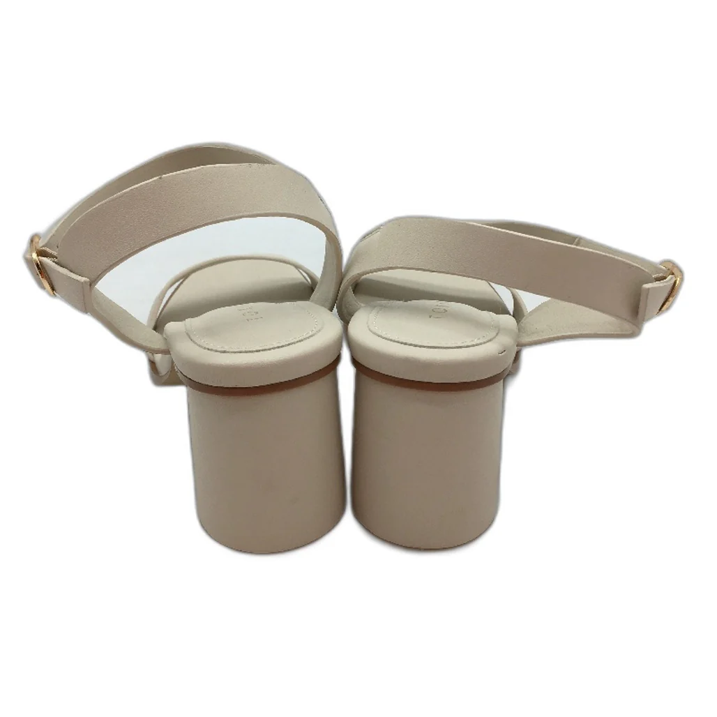 Tokito Gloria Cream Strapped Buckled Heeled Sandal Ladies Size 9 SAMPLE NEW - Image 5