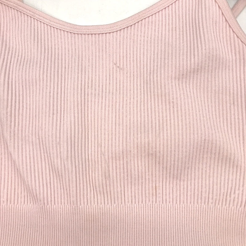 Subtitled Sports Club Pink Strappy Ribbed Unitard Bodysuit Women Size M-L NEW - Image 5