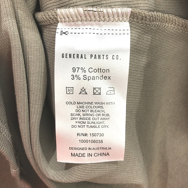 General Pants Co Brown Cotton Blend Easy Ribbed A-Line Dress Women Size XL NEW - Image 4