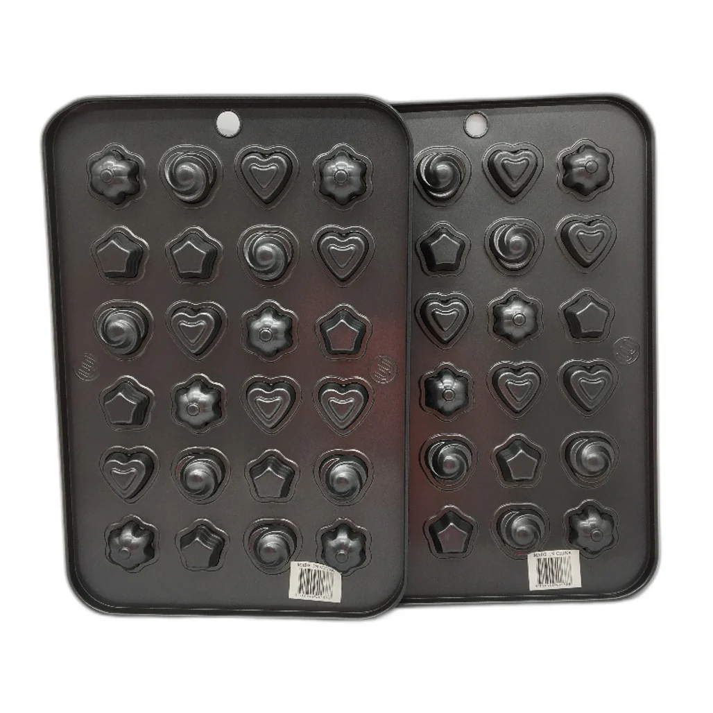 Wiltshire 2 Pack Party Bake Petit Fours Chocolate Snack Non-StickTrays NEW - Image 2