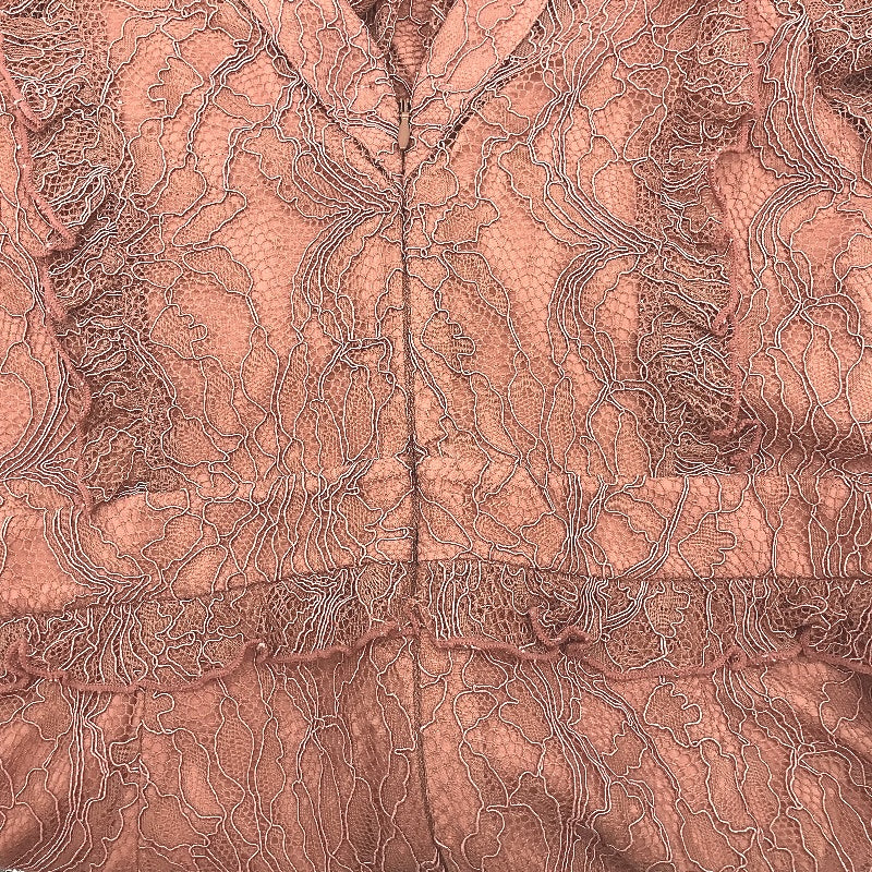 Ever New Pink Lacy Double Layered Long Sleeve Mini Dress Ladies Size AU 12 NEW - Image 8