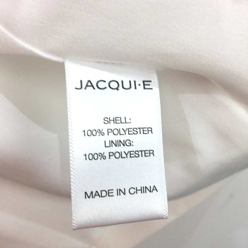 Jacqui E Milk White Button Detail Crepe Blazer Ladies Size 10 NEW - Image 6