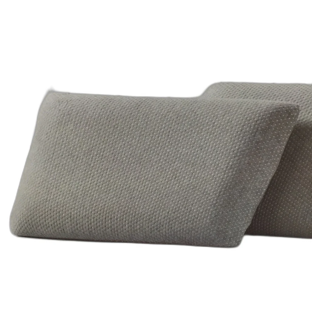 Kirkton House Traditional Shape Grey Charcoal Infused Memory Foam Pillow NEW - Image 2