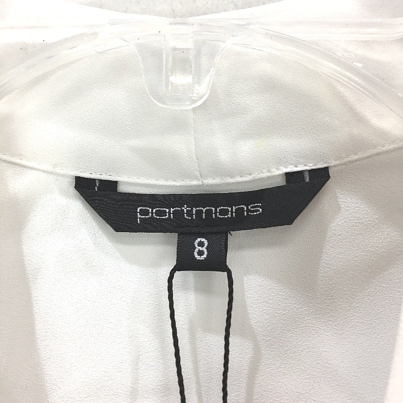 Portmans Delilah Tie Neck Sleeveless Ivory White Top Ladies Size AU 8 NEW - Image 4