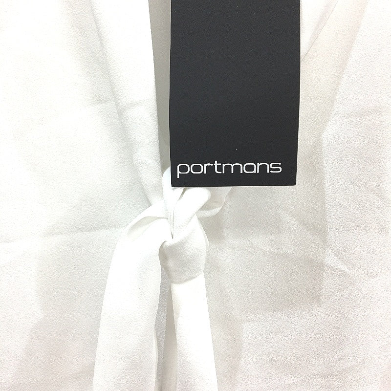 Portmans Delilah Tie Neck Sleeveless Ivory White Top Ladies Size AU 8 NEW - Image 5